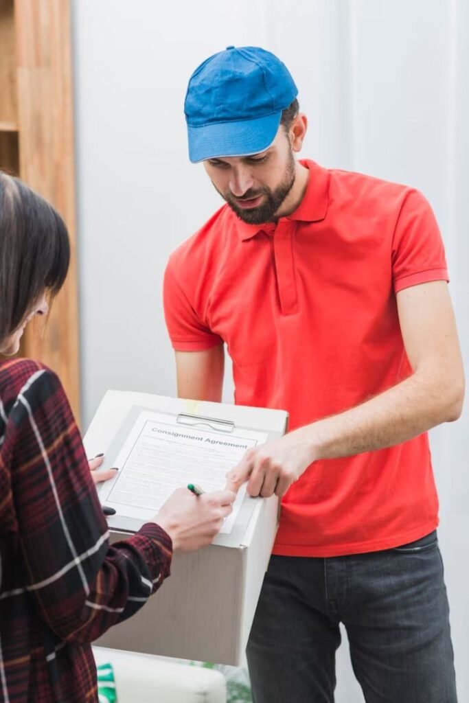 مندوب توصيل عجمان